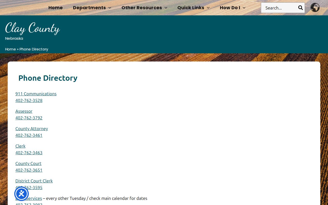 Clay County court records official court and county contact directory