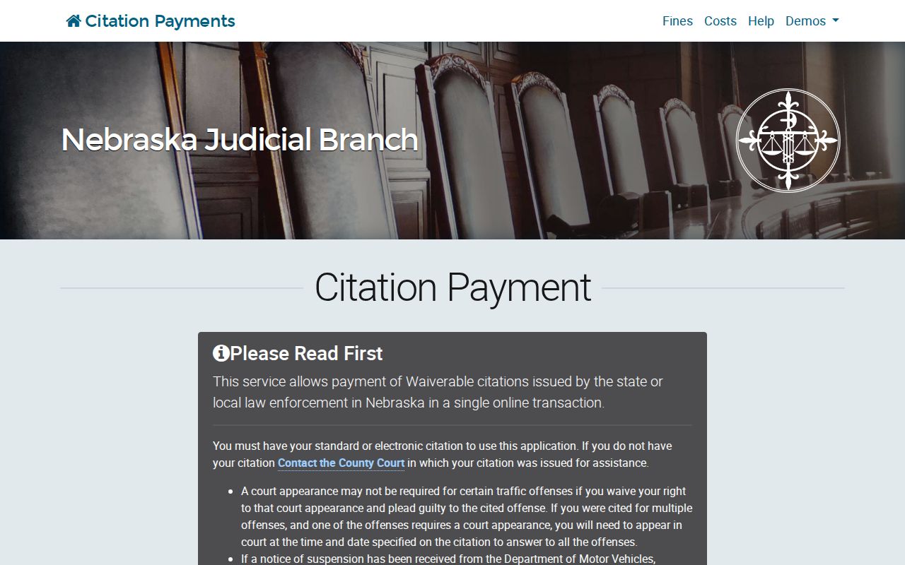 Clay County traffic tickets statewide waiverable citation portal
